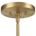 thumbnail image 7 of Uttermost 1-Light Contemporary Metal Mini Pendant in Brass/White Finish, 7 of 7