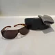 thumbnail image 1 of MIU MIU SUNGLASSES SMU60H 7FS-8C1 Shield Gold And Tortoise Y-2K, 1 of 6