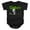 Gollum, variant on Lord Of The Rings Sauron Unisex Infant Snap Suit for Baby (6 Months) Black