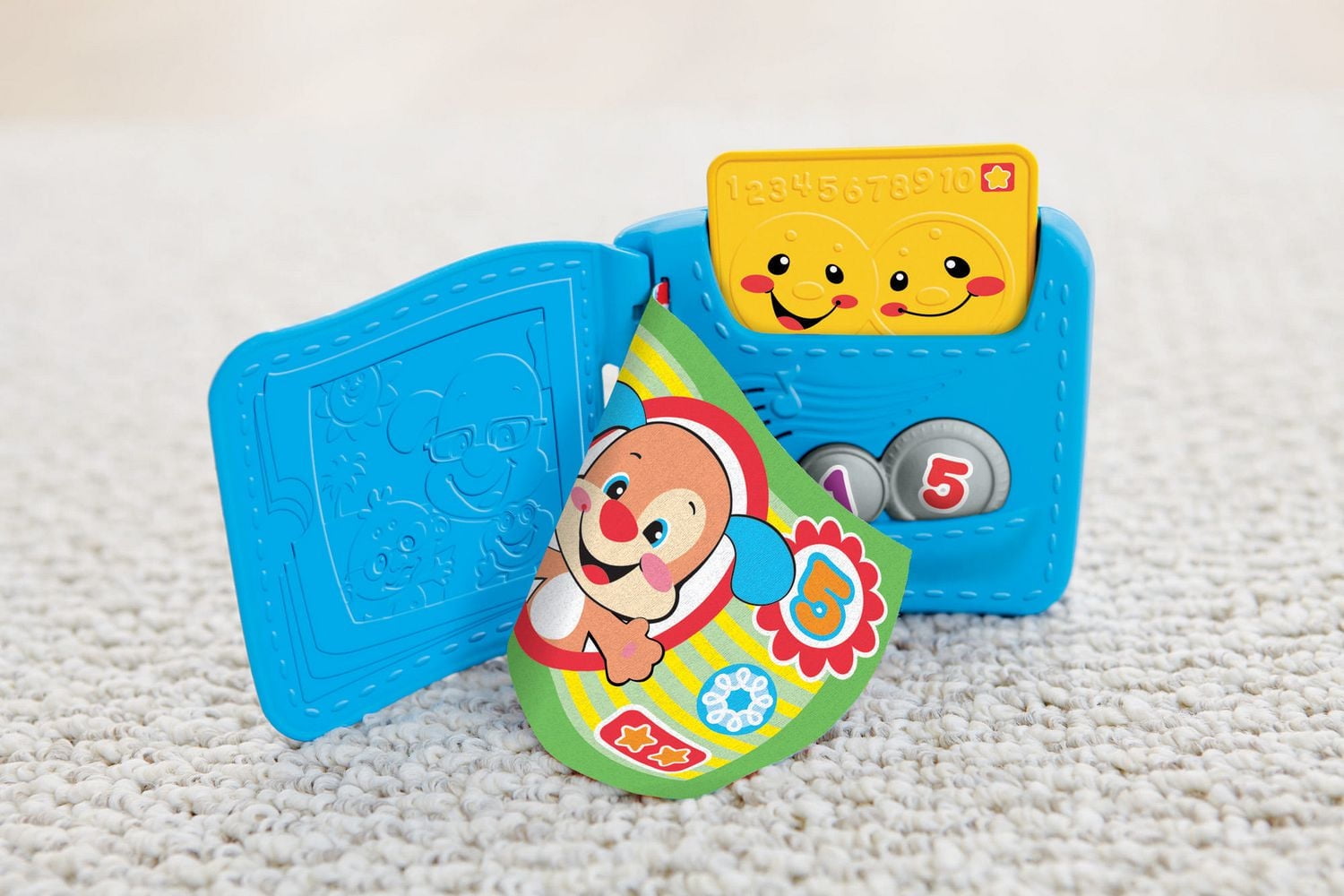 Fisher-Price Laugh & Learn Learning Wallet - English Edition