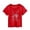 Red, variant on CAIXIA Easter Shirts Girls Tshirts Easter Day Shirts for Girls 10-12 Soft Crewneck Short Sleeve Shirts Girl Tops Size 10-12 Tees Little Kids Casual Clothes 2-3 Years