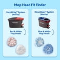 thumbnail image 3 of O-Cedar EasyWring Deep Clean Microfiber Spin Mop Head Replacement with Scrub Pad, Washable & Reusable, 3 of 8