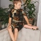 thumbnail image 4 of Balery Modern Cute Dog Conjunto de Pijama Infantil de Manga Corta con Estampado – Ropa de Dormir de Algodón Suave-Large, 4 of 6