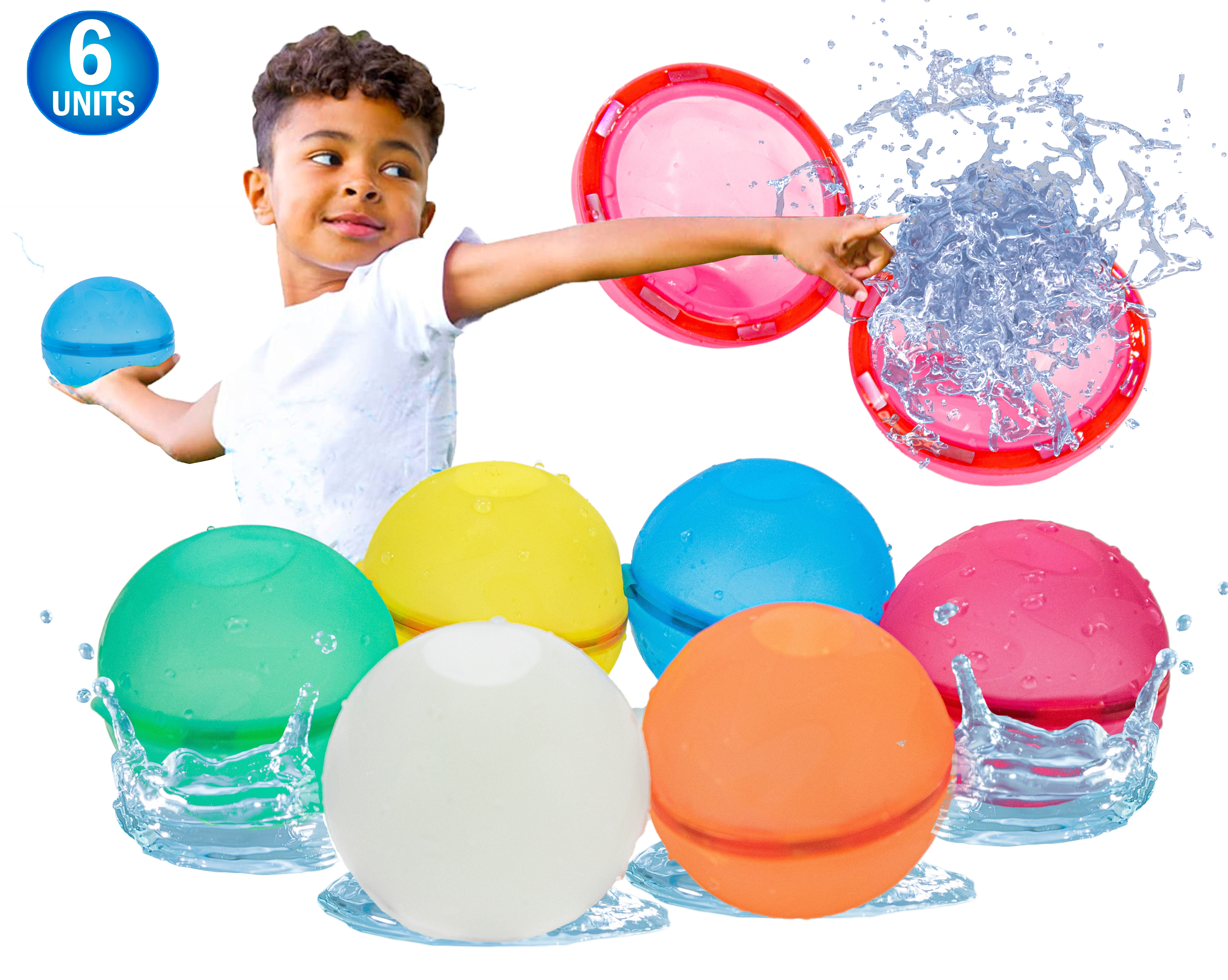 Super Reusable Water Balloons Self Tying Sealing Water Bombs Splash