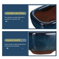 thumbnail image 4 of Pots de Bonsaï Forme Simple pour Balcons 2 Pcs 3.34x2.36x1.18 Po, 4 of 8