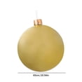 thumbnail image 2 of Bola de Navidad Inflable 8 Colores PVC Blow Up Sin Luz (65cm) dorado, 2 of 8
