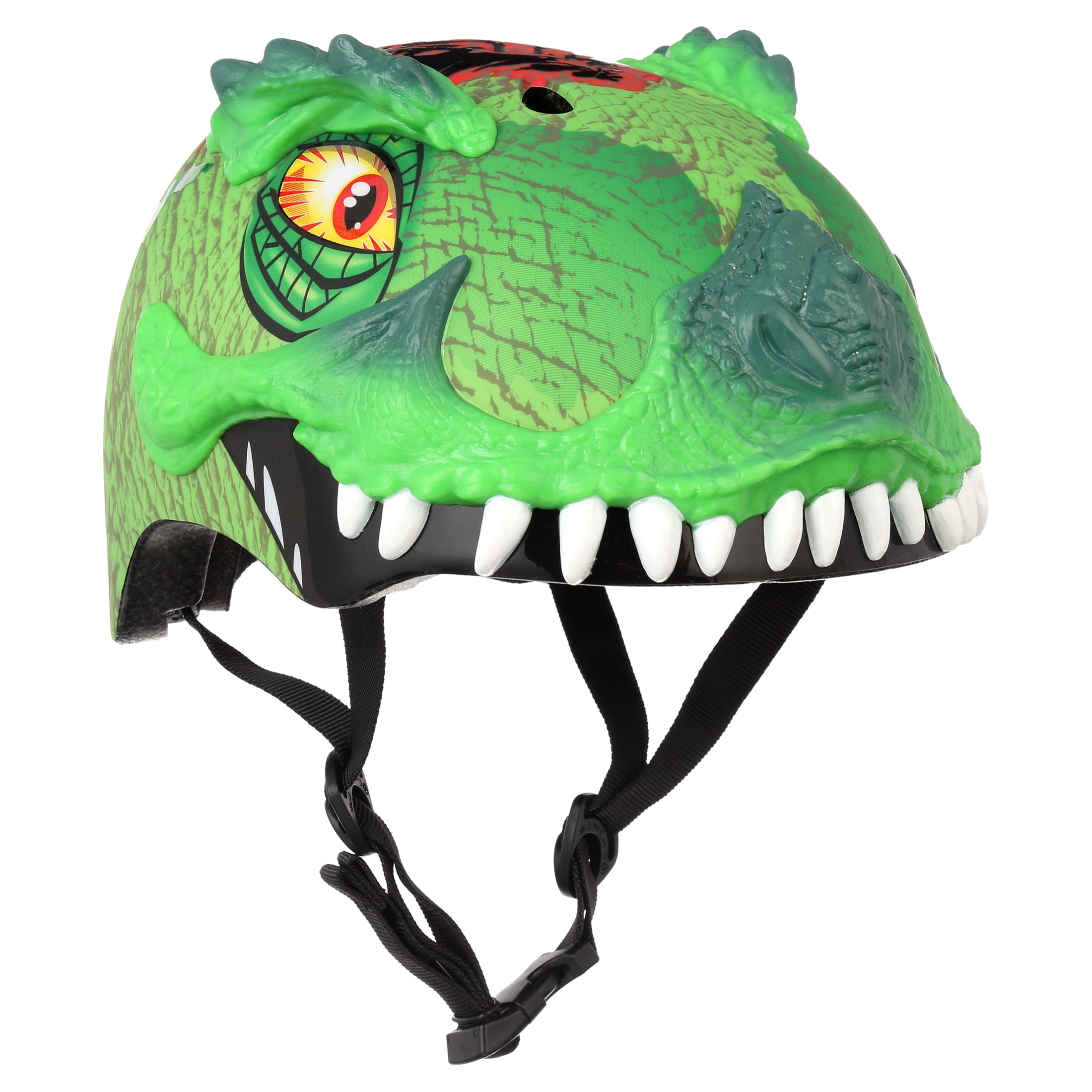 Raskullz T-Rex Awesome Green Helmet, Child 5+ (50-54cm)