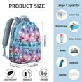 thumbnail image 6 of Elegant Butterfly Backpack for Teens - Lightweight School Bag with Padded Straps, Front Organizer Pocket, Trendy Floral Print, 6 of 6