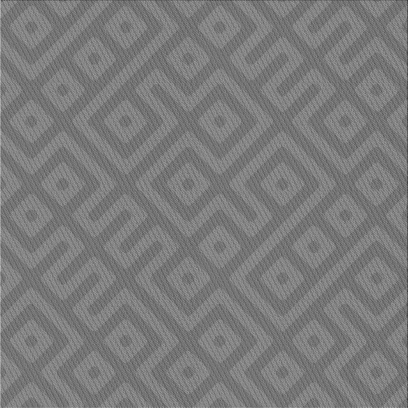 Ahgly Company Indoor Square Patterned Dim Gray Area Rugs, 7' Square