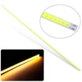 thumbnail image 1 of Encendiendo Lámpara 500x6mm Ultra brillante 12V COB 140 Tira de luz LED para de automóvil (luz cálida) Sywqhk Para estrenar, 1 of 6