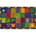 thumbnail image 1 of Flagship Carpets CE191-28W 5 x 8 ft. Early Blocks Rug - Rectangle, 1 of 2