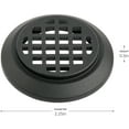thumbnail image 3 of Kichler 16149 Single Led Mini All-Purpose Honeycomb - Black, 3 of 4