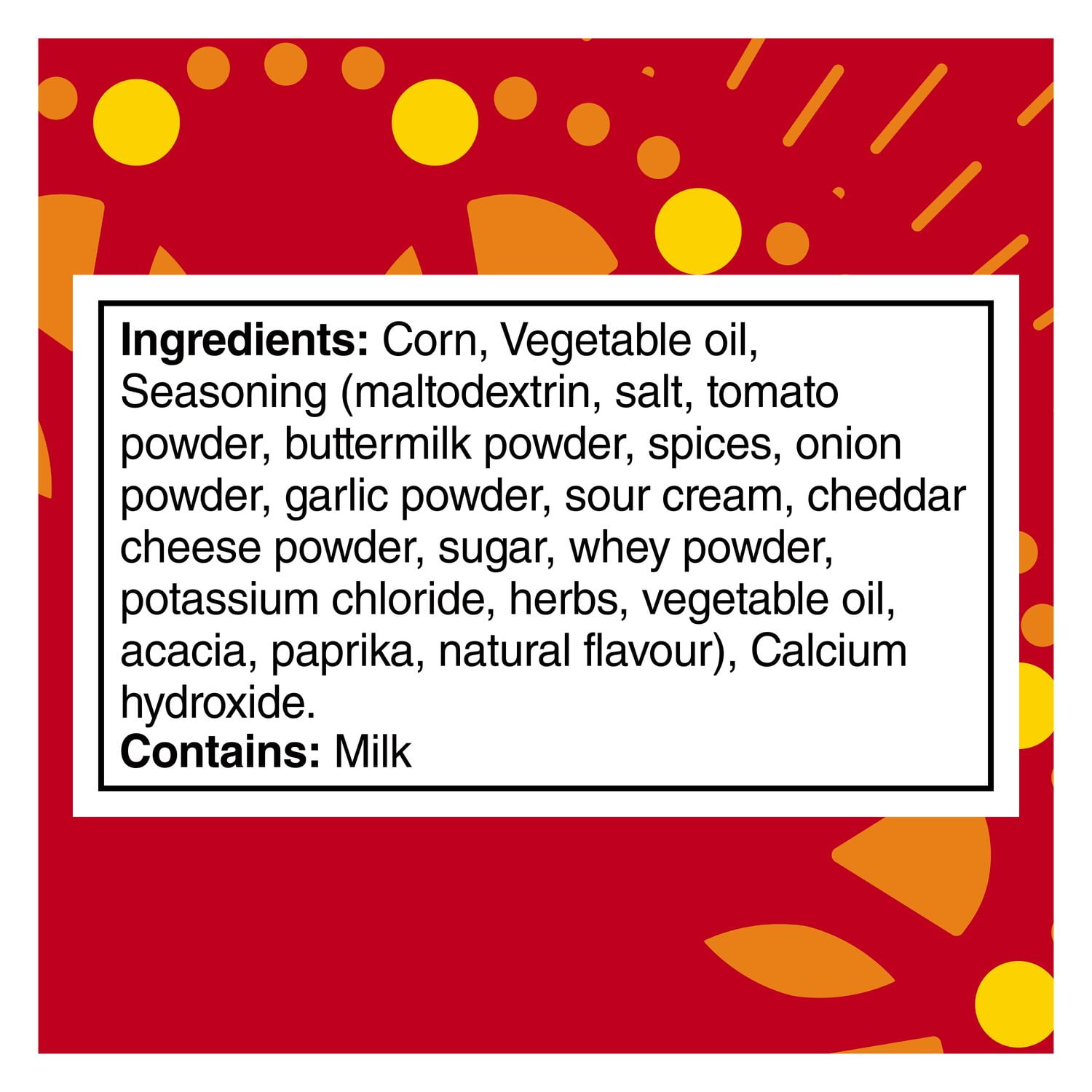 Tostitos Loaded Nachos flavour Rounds Tortilla Chips, 260 g.