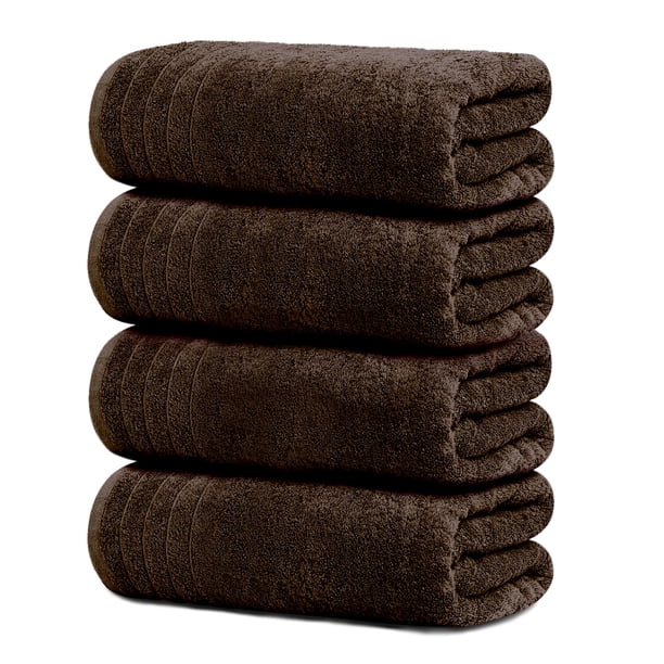 Toallas de baño Tens Toallas extra grandes, 100% algodón, 76 x 152 cm, paquete de 4