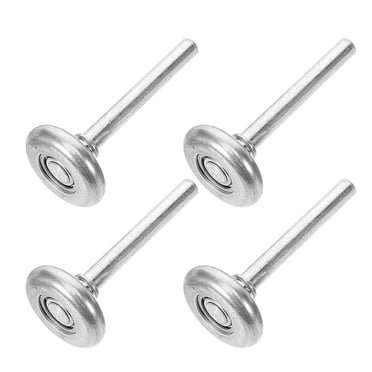 4 Pcs Rouleaux de Remplacement pour Porte de Garage Matériel de Porte Roues de Porte de Garage Pratiques avec Rouleaux de Tige