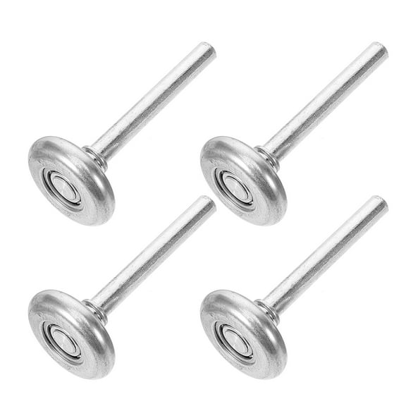 HOOWIFFY 4-Pack Metal Garage Door Rollers Smooth Rolling Replacement Parts Easy to Install