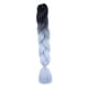 thumbnail image 5 of Jumbo de pelo trenzado de ganchillo, extensión sintética de 23,62 pulgadas, extensión de pelo trenzado sintético para uso diario en fiestas y v B37, 5 of 8