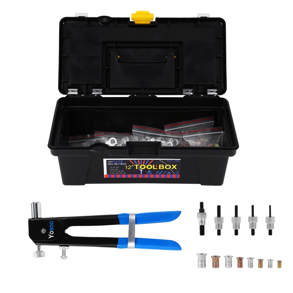 OTVIAP 464 PC Blind Rivet Nut Rivnut Nutsert Insert Tool Rivnuts Set