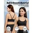 thumbnail image 5 of Livona 6-Pack Seamless Bralette Set - Soft Training Bras & Sports Bras for Teens, Comfortable Wire-Free Bras for Girls, 5 of 6