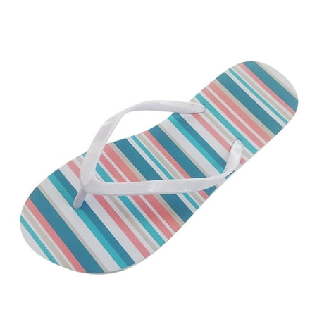 

Ladies Flat Flip Flops Beach Sandals Fashion Sandals Flat Summer Beach Slippers