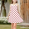 thumbnail image 4 of Ashirexll Girls Summer Dress, Girls Dresses Size 10-12, Fashion Slip Dress Sleeveless Camisole Summer Casual Dress for Children, 4 of 7
