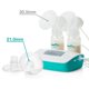 thumbnail image 4 of Sistema AdvancedFit Flange Evenflo Feeding XSmall 21.0mm con Video Instruccional (Pack de 2), 4 of 6