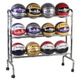 thumbnail image 1 of Champion Sports CHSBRC3 Portable Ball Rack 3 Tier Holds 12 Balls, 1 of 4