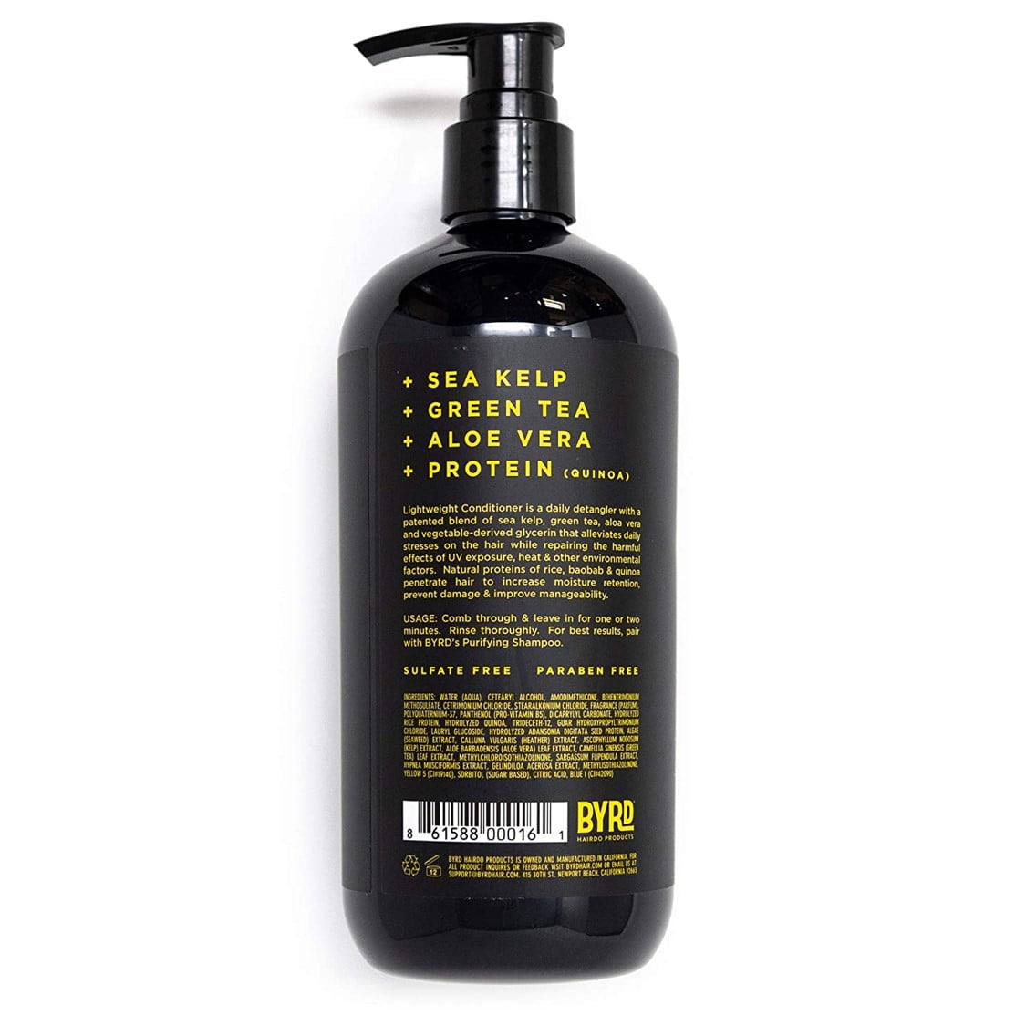 (3 pack) Byrd Lightweight Conditioner Pump Bottle- 16 oz