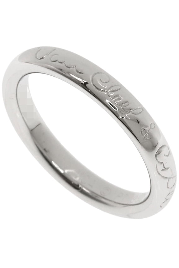 Pre-Owned Van Cleef & Arpels Tendrement Wedding Ring, Platinum PT950, Women's