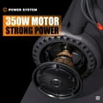 thumbnail image 6 of JOYHIS Electric Scooter for Adults, 350W Motor 19 MPH Portable Folding Commuting Electric Scooter Up to 21 Miles Range 8.5"Anti-skid solid tyre, 6 of 10