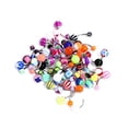 thumbnail image 4 of 30PCS/Set Acrylic Belly Button Ring Navel Piercing Navel Bar Navel Piercing Rings Dangle Belly Rings, 4 of 7