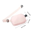 thumbnail image 3 of Leodye 1PCS Nylon Waterproof Chest Sling Bag, Crossbody Design, Lightweight Pack for Men Women Outdoor Hiking and Travel -7.87x5.9x1.96in, 3 of 6