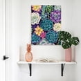 thumbnail image 3 of Canvas Wall Art Succulents Canvas Art Print Desert Plants Watercolor Botanical Garden Pictures Wall Decor for Living Room Bedroom Artwork Decorations Stretched Framed Ready to Hang 22"x28", 3 of 9