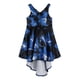 thumbnail image 2 of Vestido Formal Esbelto Diseño de Cuello Halter Niñas Regalo Favor Hermoso Cumpleaños Fiestas Azul Macarena Vestido formal de las muchachas, 2 of 8