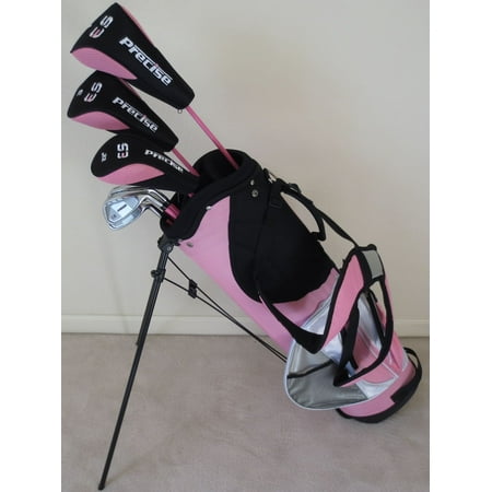 Ladies Complete Golf Set Driver, Fairway Wood, Hybrid, Irons, Putter, Clubs and Stand Bag Womens Clubs