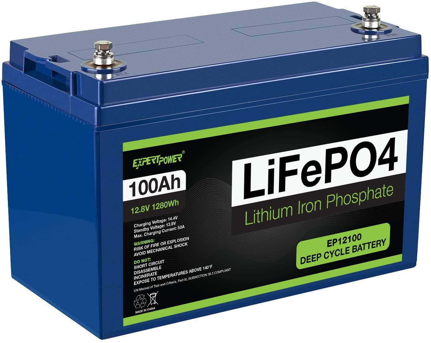 RV 12V 12Ah Deep Cycle LiFePO4 Battery Roypow 12 volt Rechargeable Lithium Iron Phosphate Battery with low-temperature cut-off 3500~8000 Cycles for Kid Scooters Solar System Fish Finder 