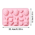 thumbnail image 5 of Clearance Cake Mould under $5 Cute Bunny And Easter Eggs Cake Molds Chocolate Cake Molds Silicone Molds Baking Tools, 5 of 5