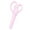 Pink, variant on Oalirro Safety Scissors - 5.3" Blunt Tip Plastic Scissors for Crafts (3-Pack) - Spring-Loaded & Rounded Edge for Easy Paper Cutting(Multicolor)