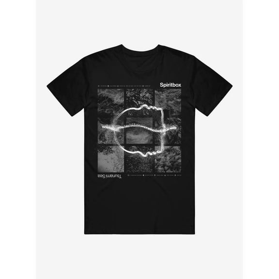 Spiritbox Tsunami Sea Track List GoldenGate Collective T-shirt S-5XL