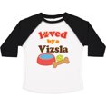 thumbnail image 3 of Inktastic Vizsla Loved by a (dog Breed) Boys or Girls Toddler T-Shirt, 3 of 5