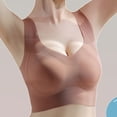 thumbnail image 5 of hoksml Women's Seamless Bras Racerback Wireless Full Coverage Bralette, Supportive and Comfortable Wireless Push Up No Underwire Bras, 5 of 6