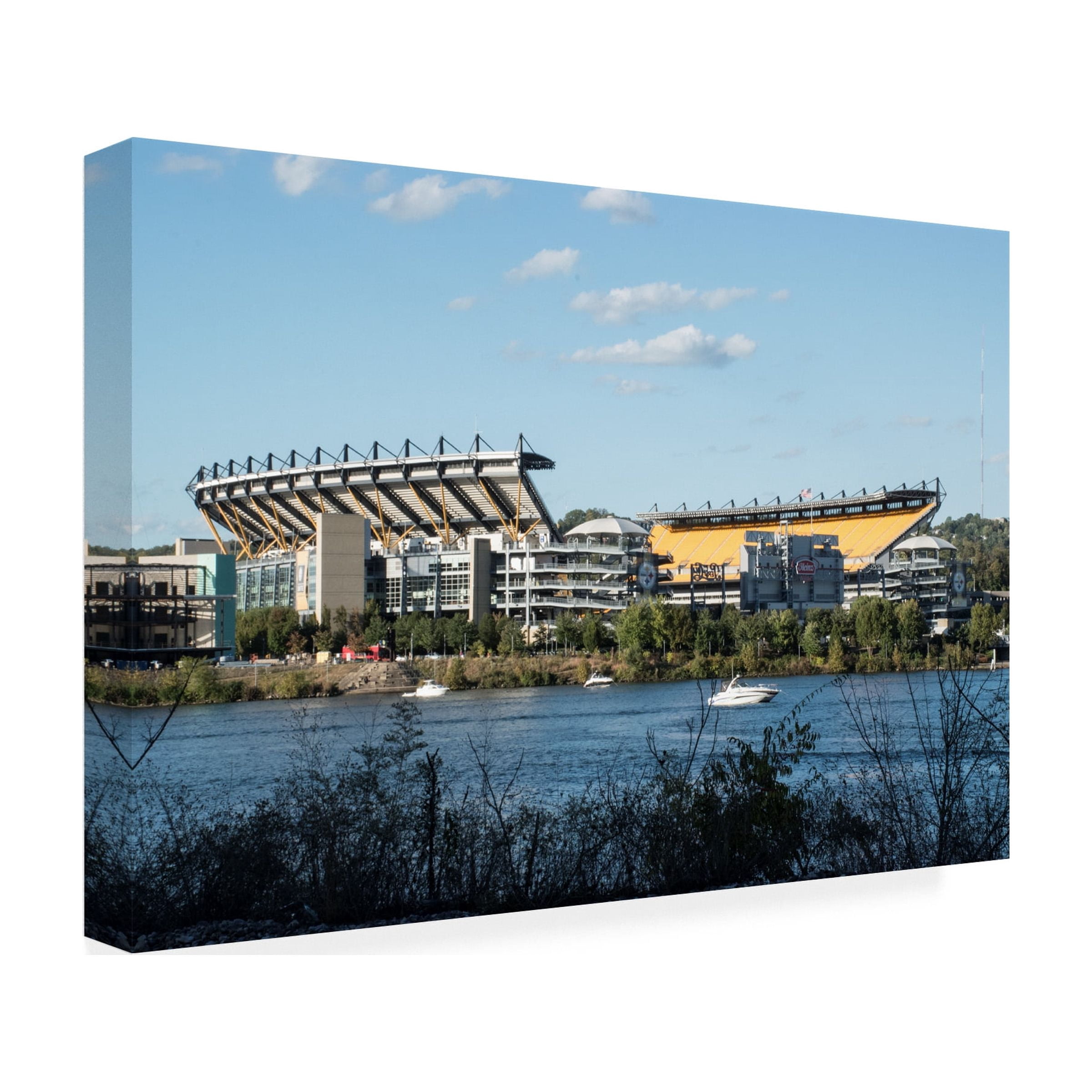 Robert Michaud 'Heinz Field 1' Canvas Art