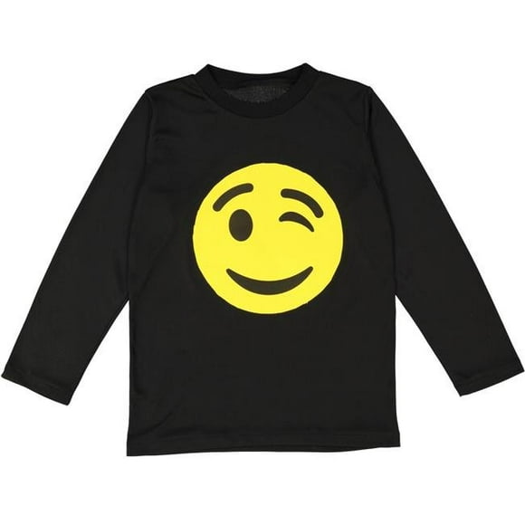 Dress Up America 889-L Winking Emoji T-Shirt for Kids - Large - Age Group 12-14 Years