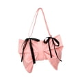 thumbnail image 6 of Segolike Bow Shoulder Bag Cute Fashion Bow Purse for Party Street Dating Commuting Travel Pink, 6 of 8