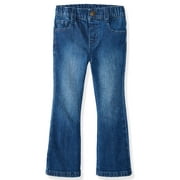 Garanimals Newborn, Baby & Toddler Girls Flare Leg Jeans, Sizes 0-6T