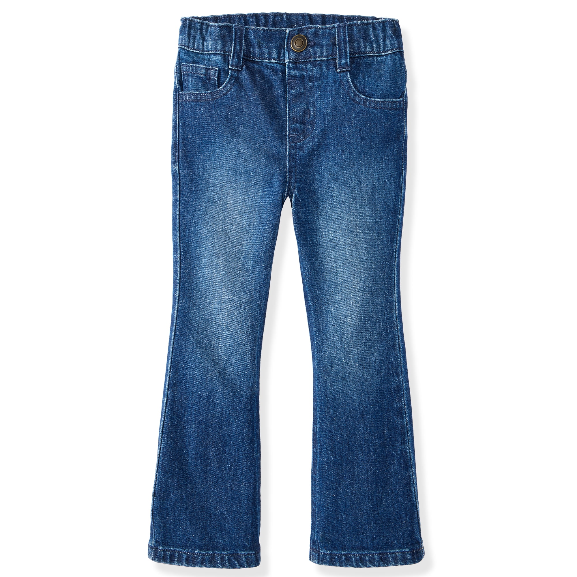Garanimals Newborn, Baby & Toddler Girls Flare Leg Jeans, Sizes 0-6T