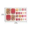 thumbnail image 3 of asddcavvf Toe Nail Stickers Summer Toe Nail Stickers Nail Stickers, 3 of 3