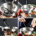 thumbnail image 3 of Potato Presser,Stainless Steel Vegetables Blender Manual Potato Presser Potato Ricer Kitchen, 3 of 8