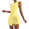thumbnail image 3 of TaTaai Women's Athletic Two-in-One Skort Dress with Built-In Shorts, Adjustable Straps, and Stretchy Breathable Fit for Tennis and Yoga Gift, 3 of 9