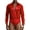 Red, variant on YiZYiF Men Latin Tango Ballet Dance Shirt Long Sleeve V Neck Ballroom Leotard Professional Dancewear Black XXL